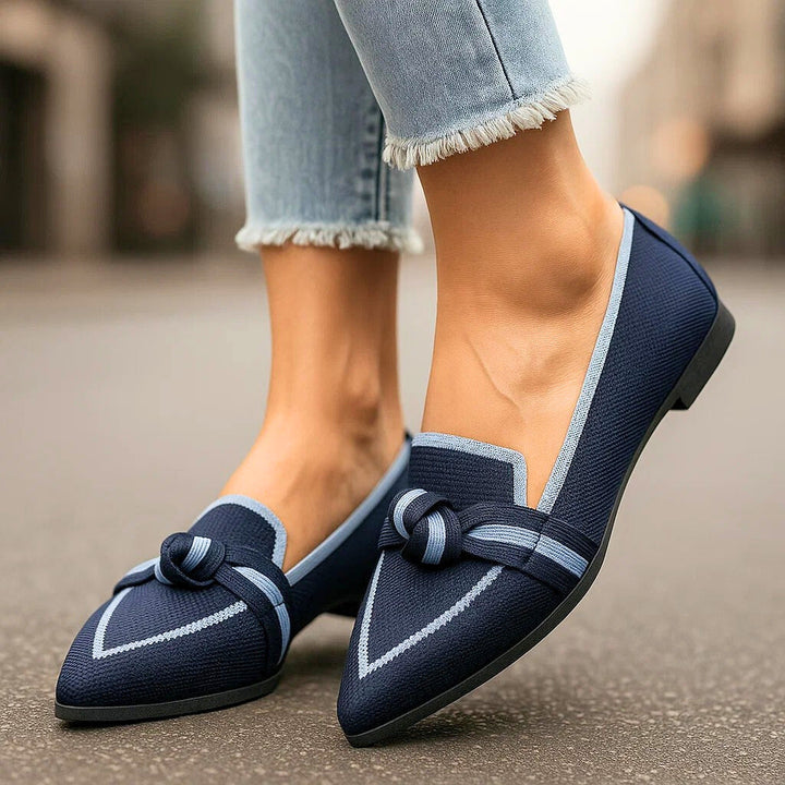 Valentina Premium Knit Flats