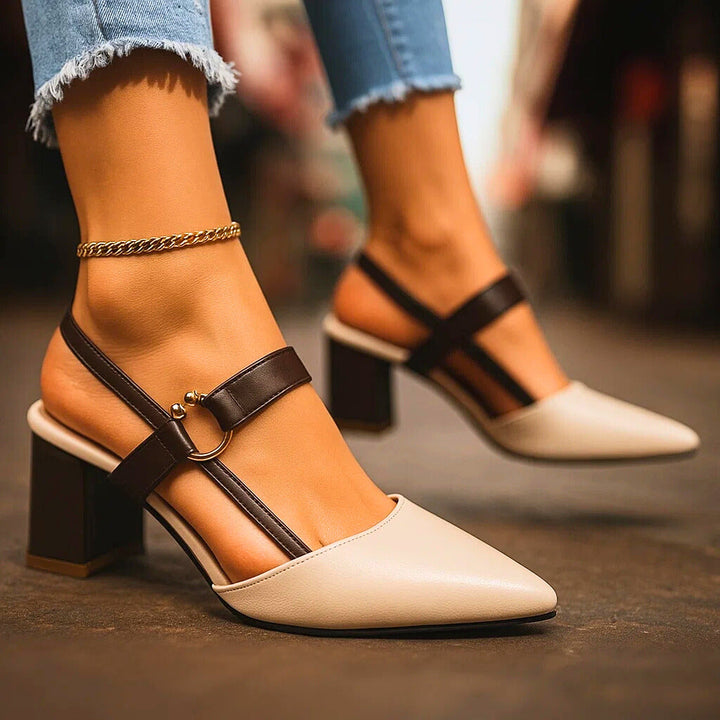Kendra Grace Leather Heels