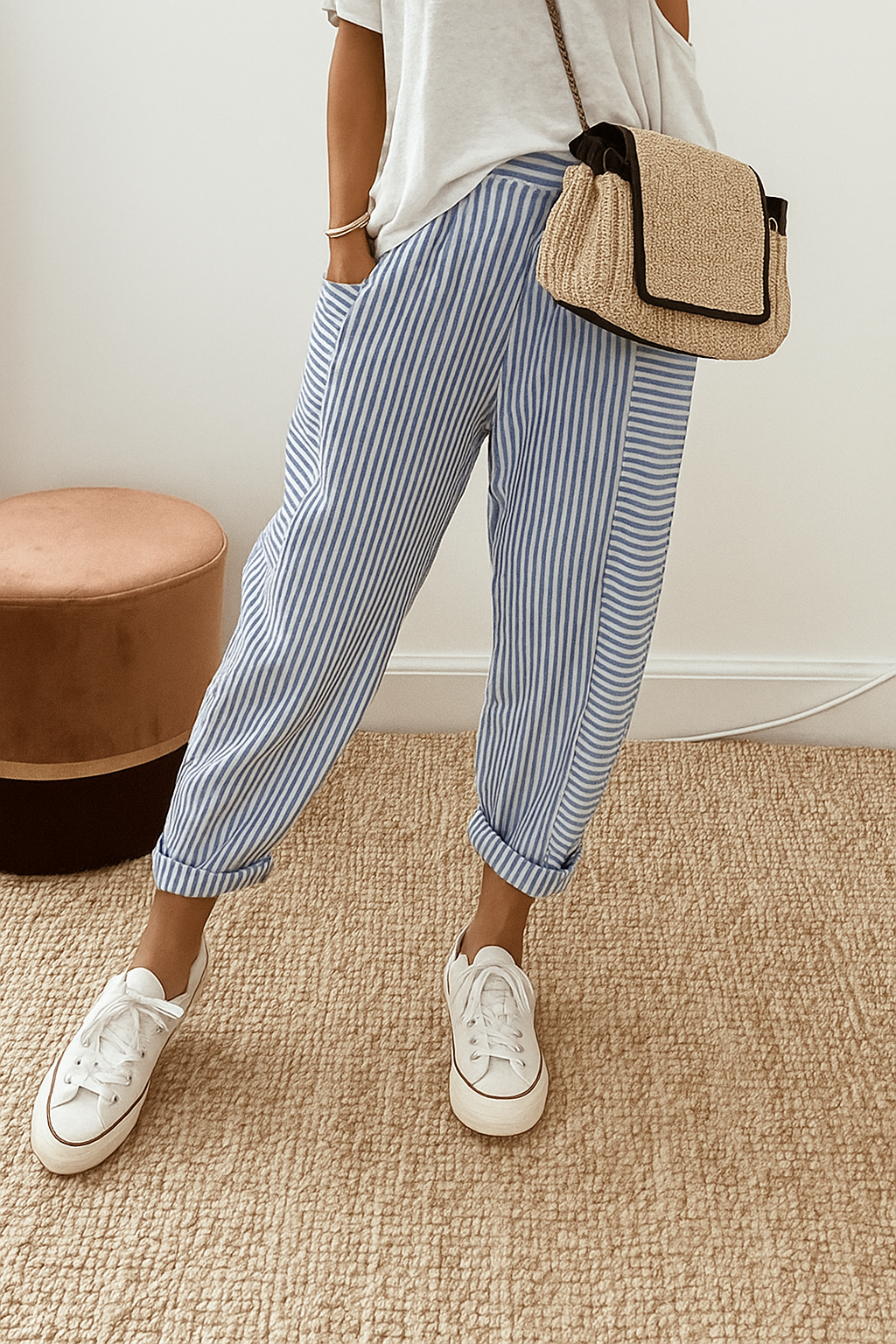 Jazzlyn Striped pants