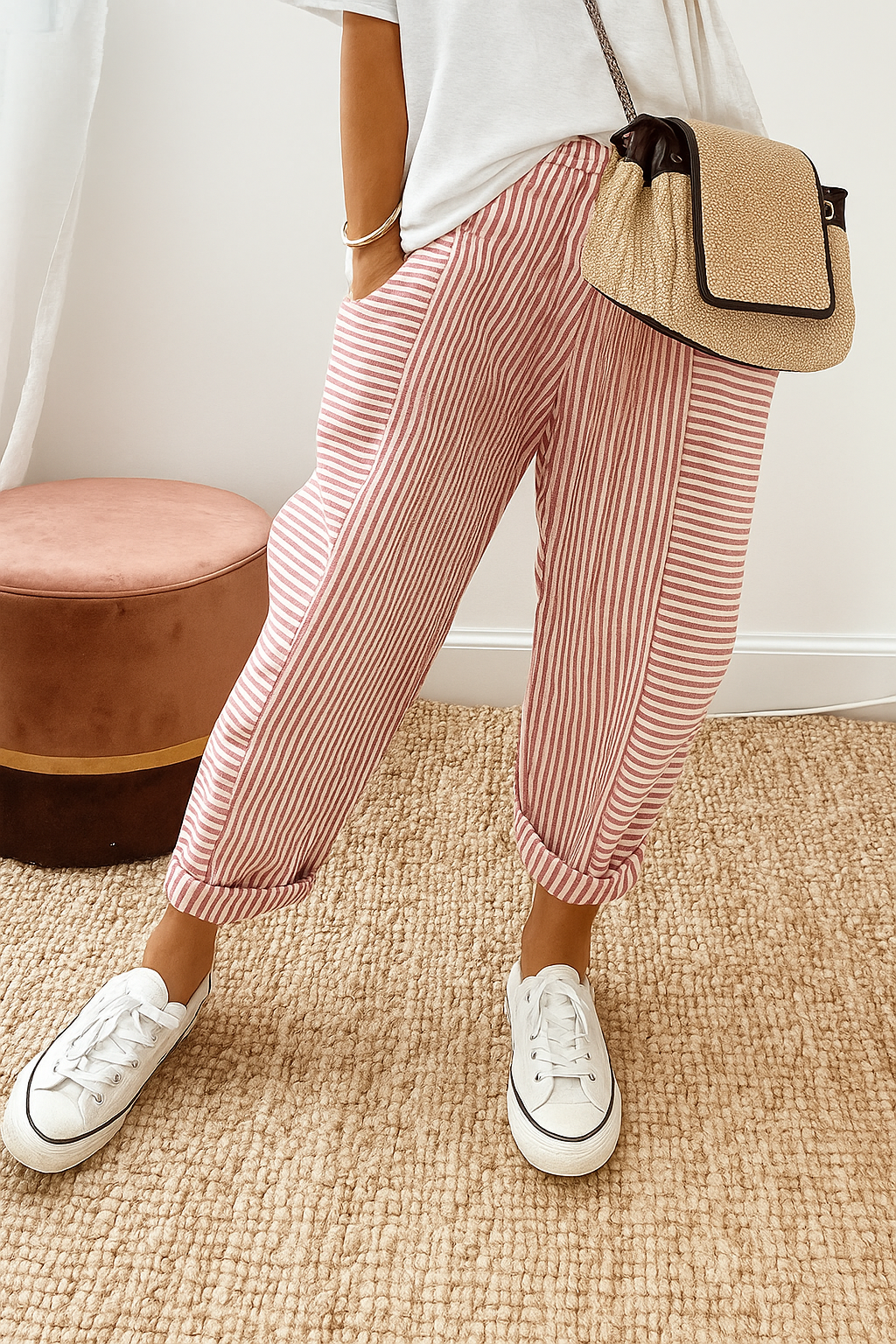 Jazzlyn Striped pants