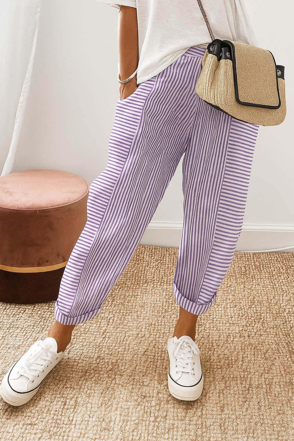 Jazzlyn Striped pants
