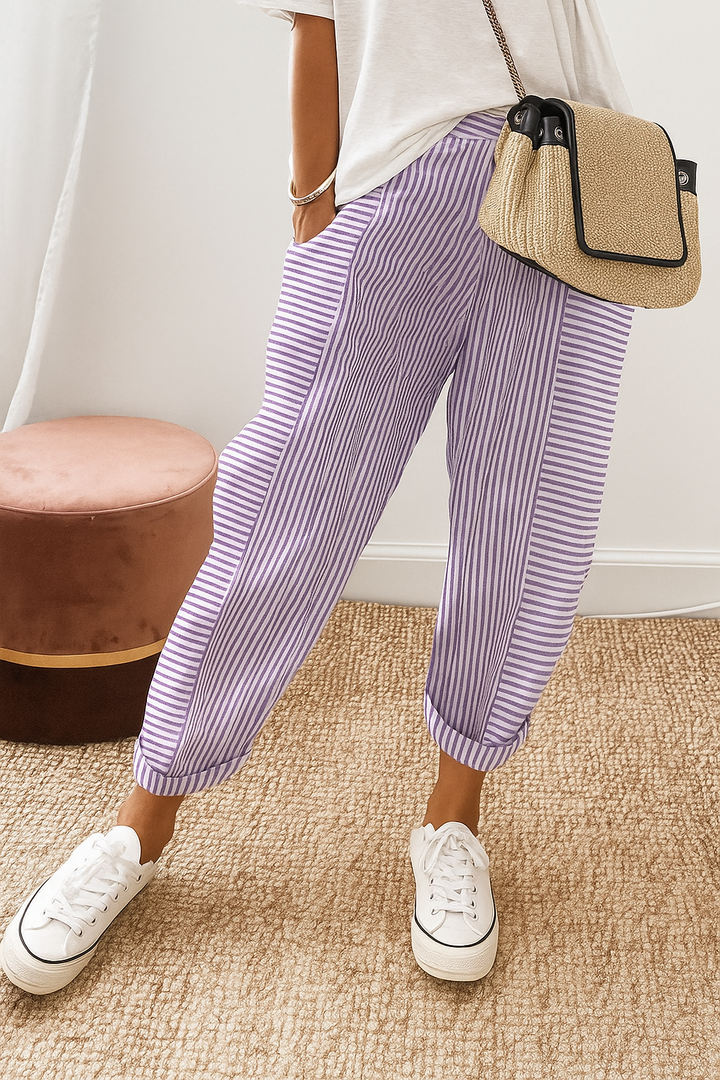 Jazzlyn Striped pants