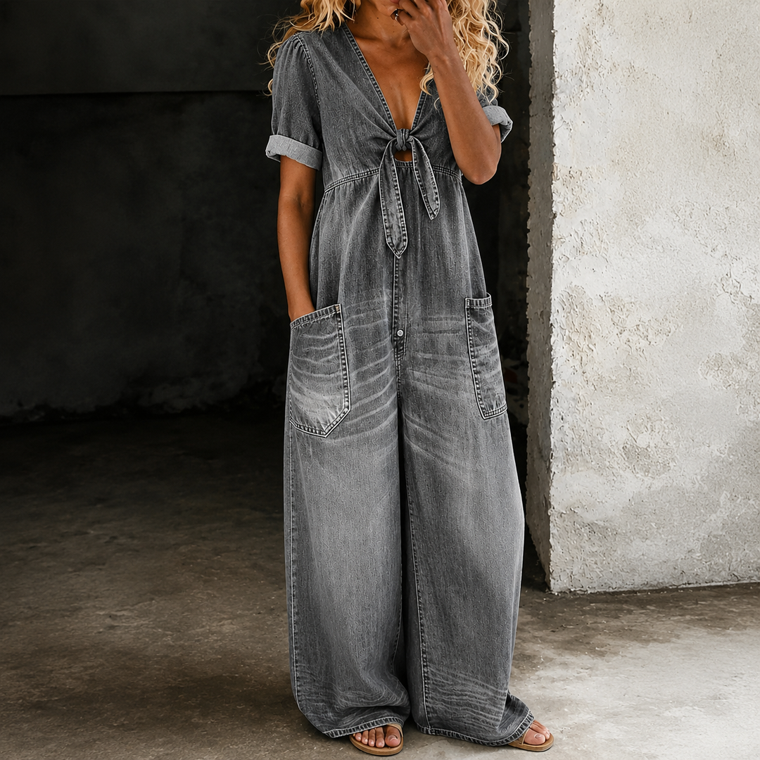 Chloe Oversized Denim Tunic