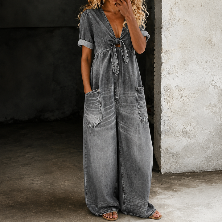 Chloe Oversized Denim Tunic