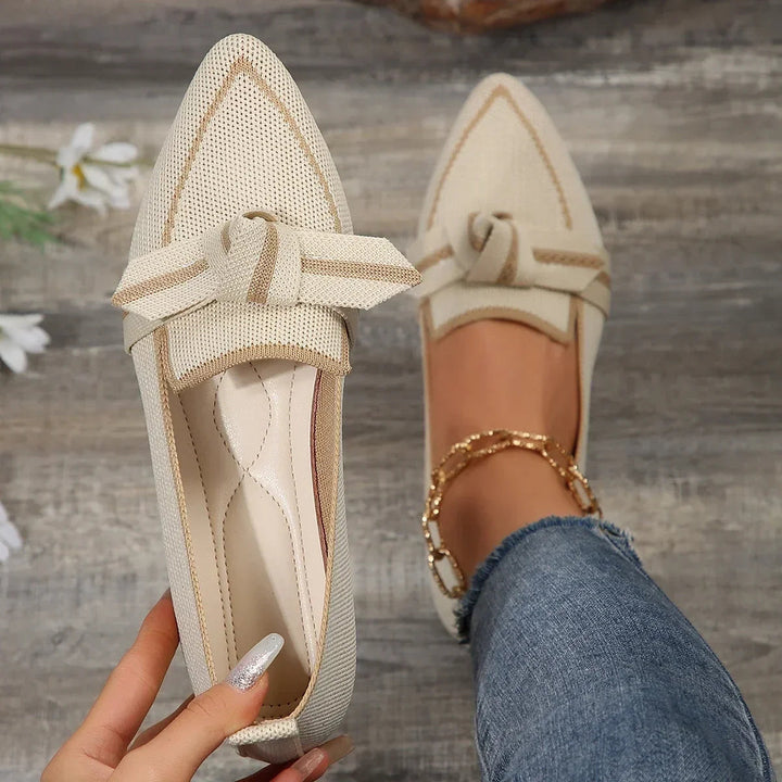 Valentina Premium Knit Flats