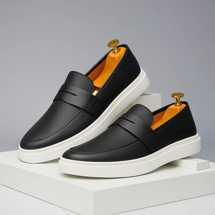 Venezia Hybrid Leather Suede Loafers
