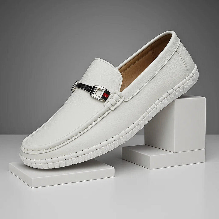 Gavino Bit Leather Loafers