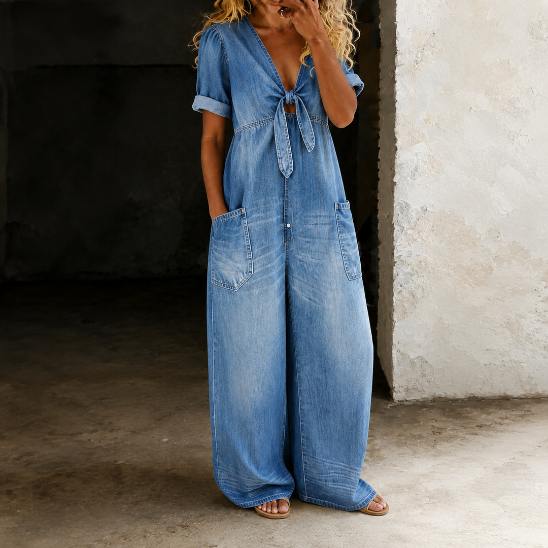 Chloe Oversized Denim Tunic