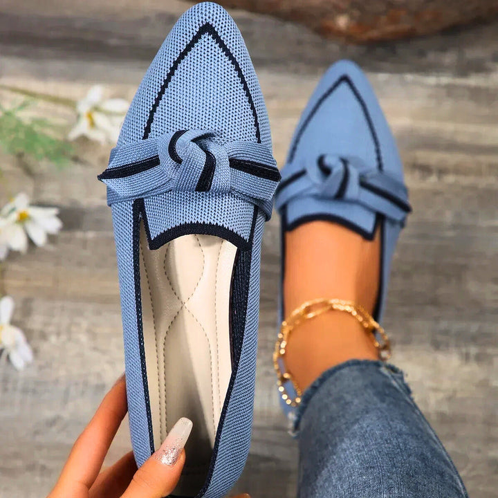 Valentina Premium Knit Flats