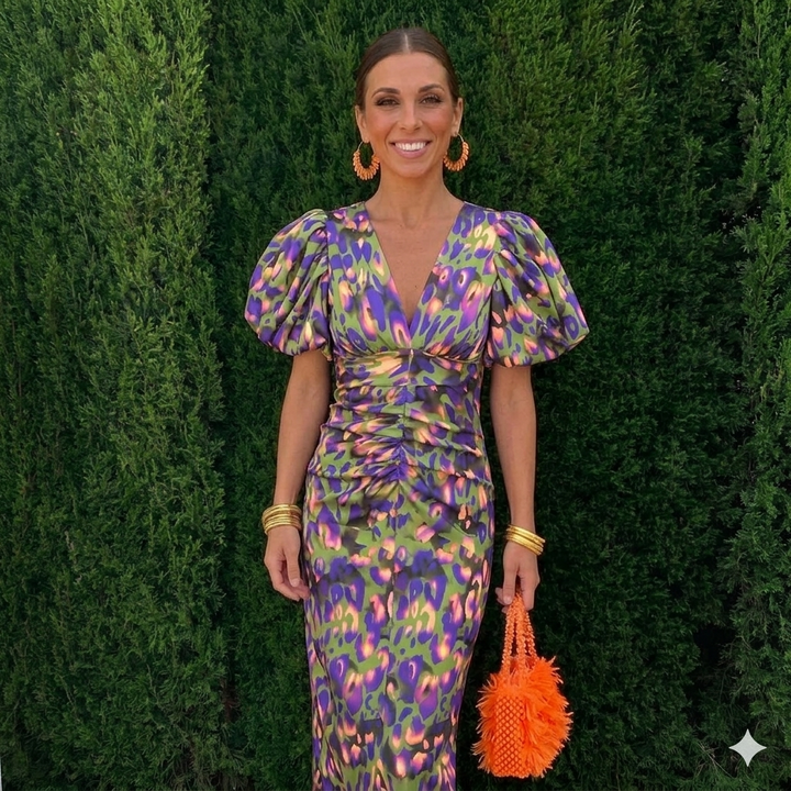 ISABELLA ELEGANT FLORAL DRESS