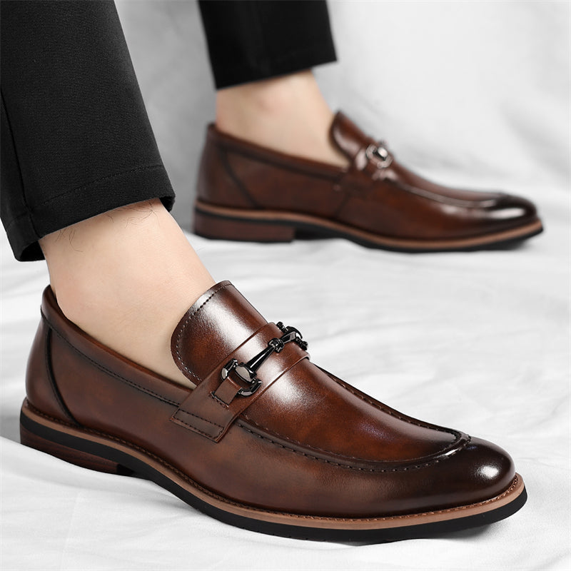 Christopher Italian Leather Loafers