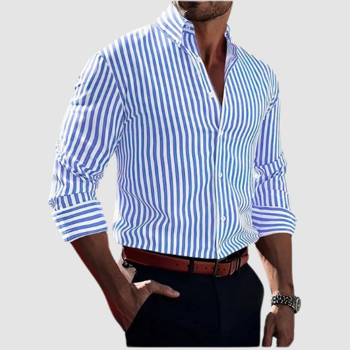 Nate Elegant Striped Shirt