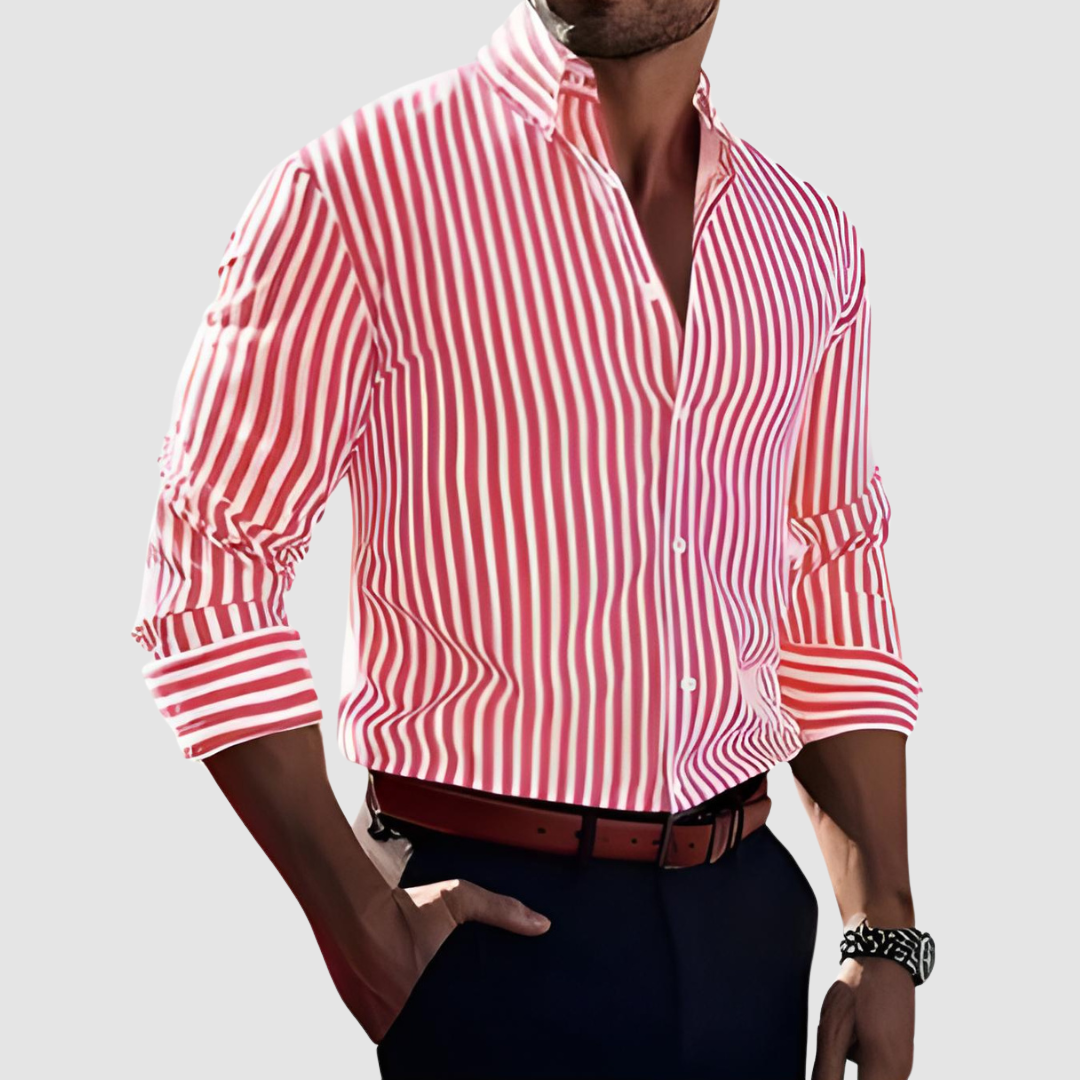 Nate Elegant Striped Shirt