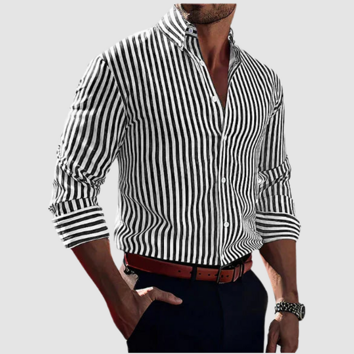 Nate Elegant Striped Shirt