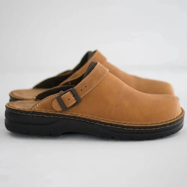 Alex Leather Comfort Clogs