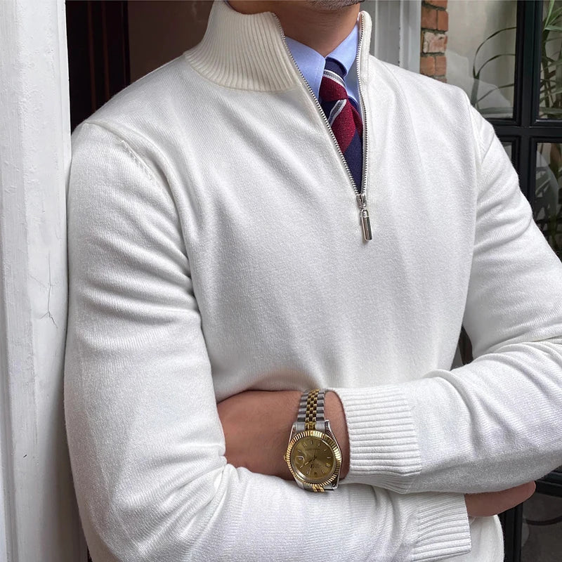 Clinton Half-zip sweater