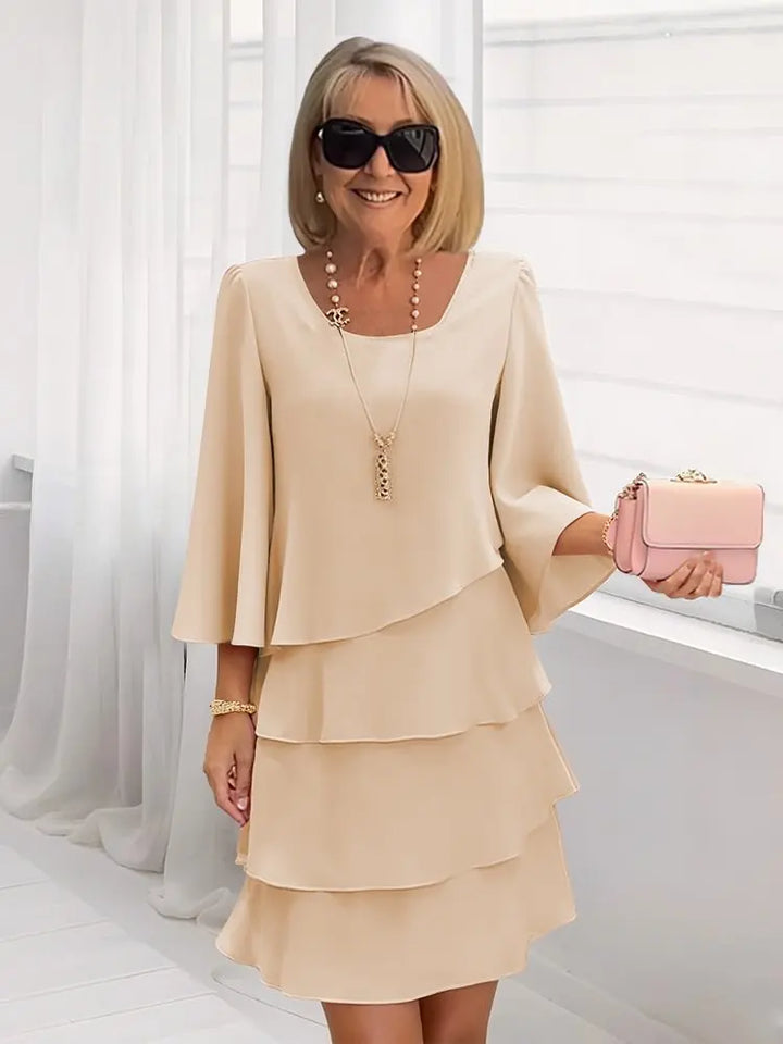 Penny Classic A-Line Linen Dress