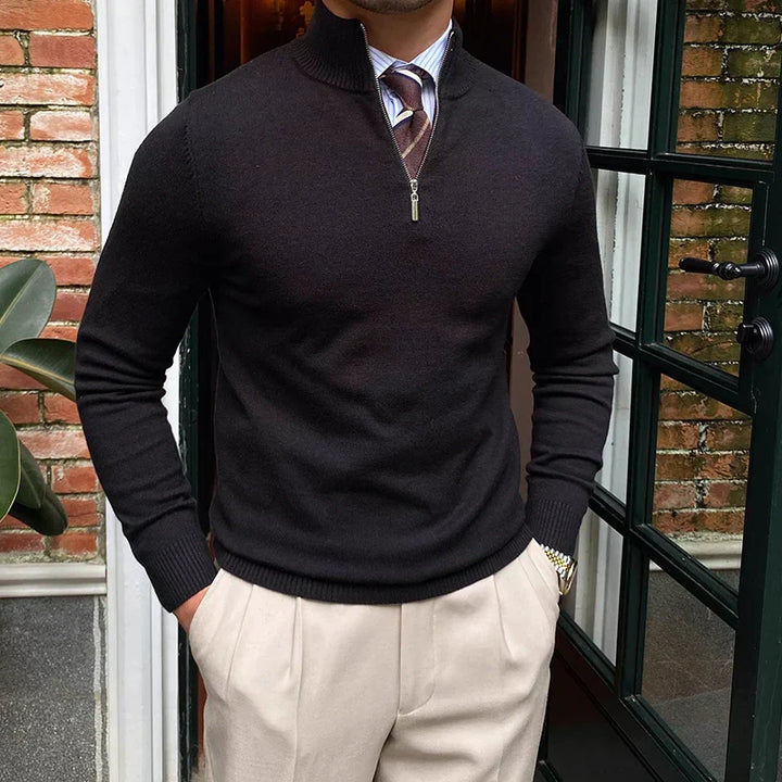 Clinton Half-zip sweater