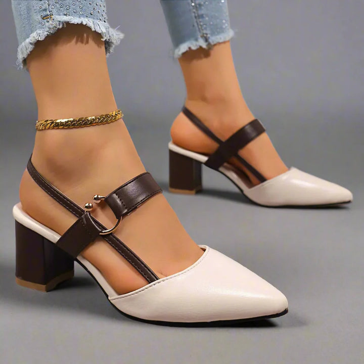 Kendra Grace Leather Heels