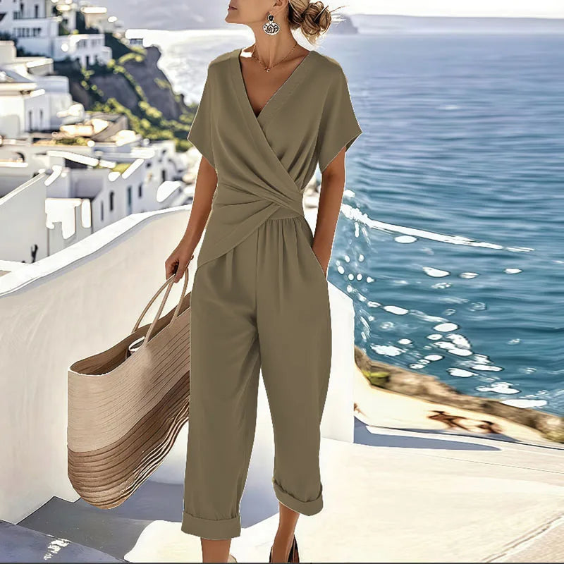 Brianna Elegant Two Piece Jumpsuit