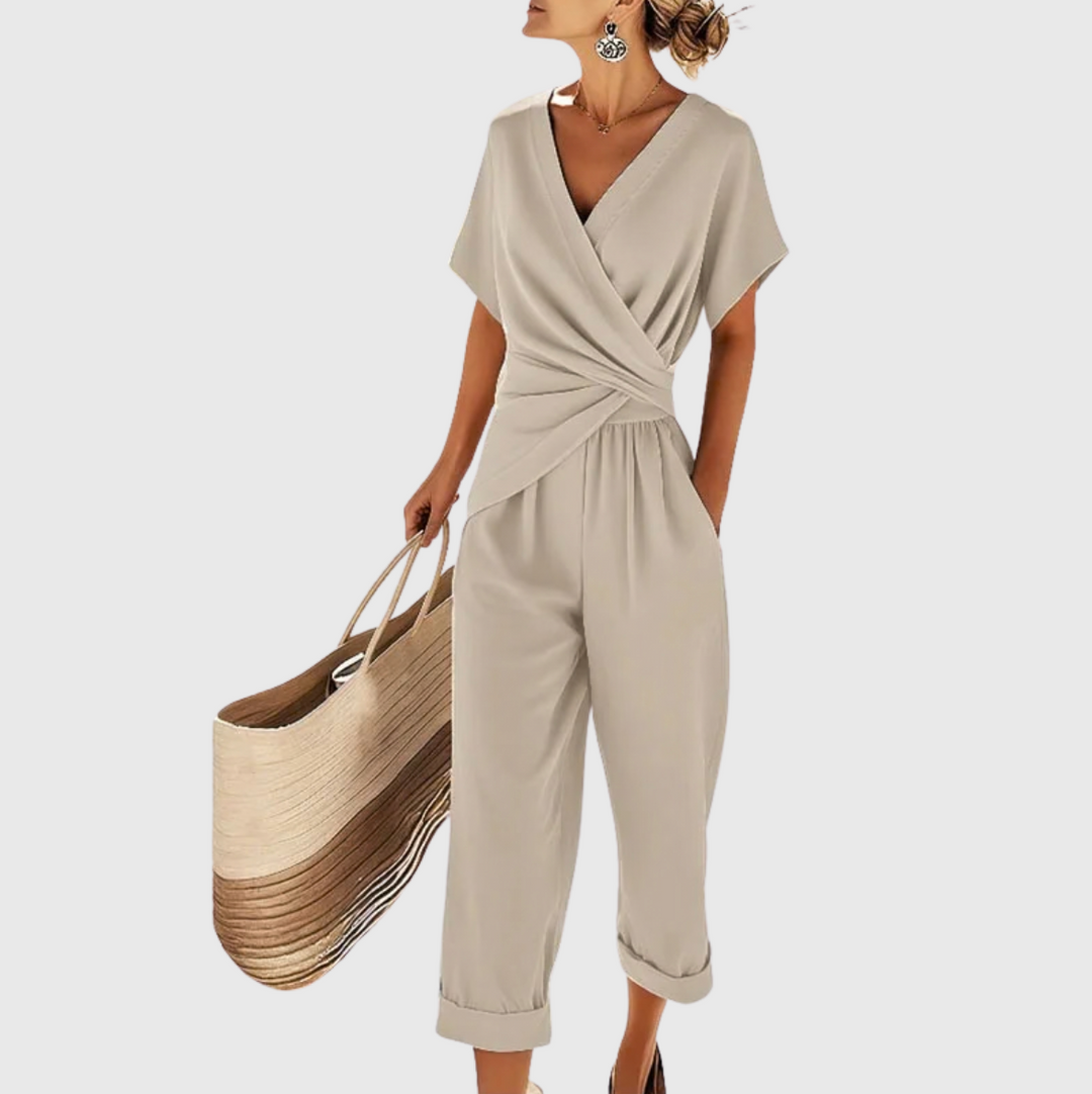 Brianna Elegant Two Piece Jumpsuit