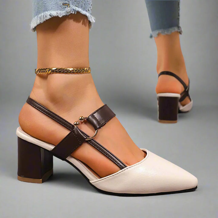 Kendra Grace Leather Heels