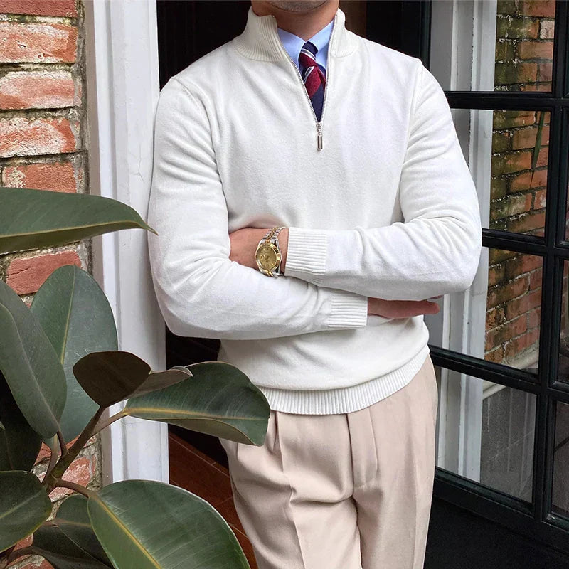 Clinton Half-zip sweater