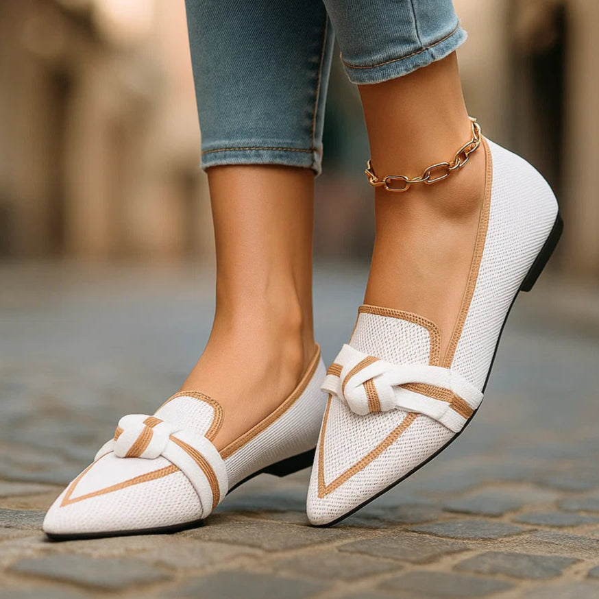 Valentina Premium Knit Flats