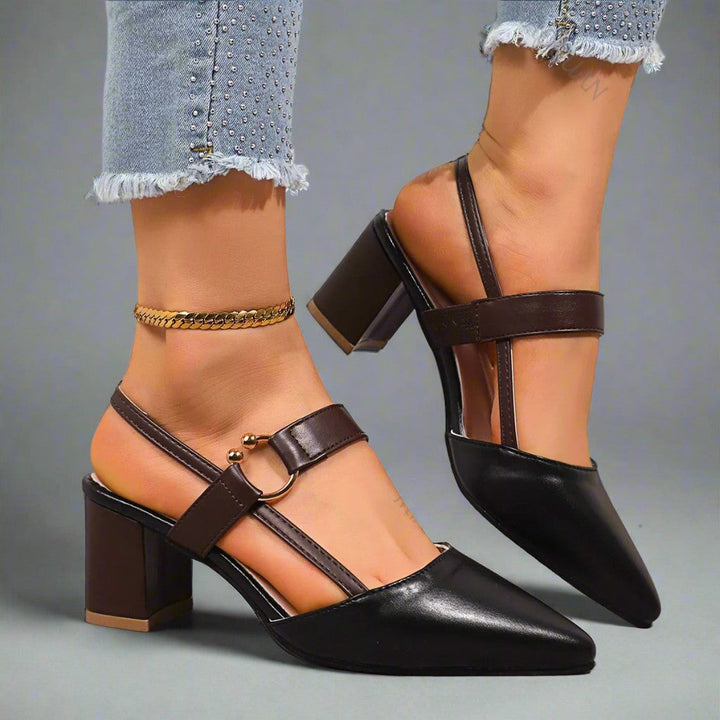 Kendra Grace Leather Heels