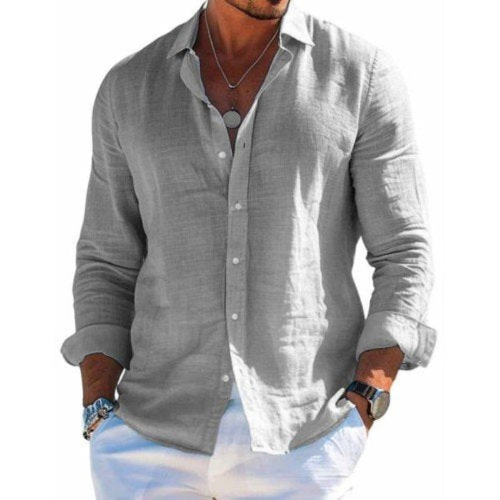 Landon Elegant Linen Shirt