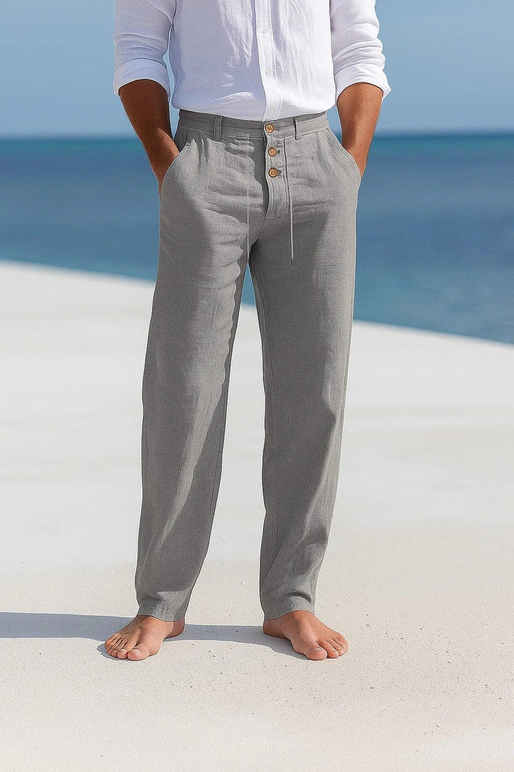 Ray Breathable Linen Trousers