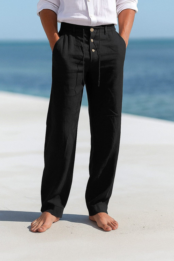 Ray Breathable Linen Trousers