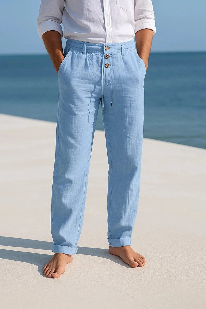 Ray Breathable Linen Trousers